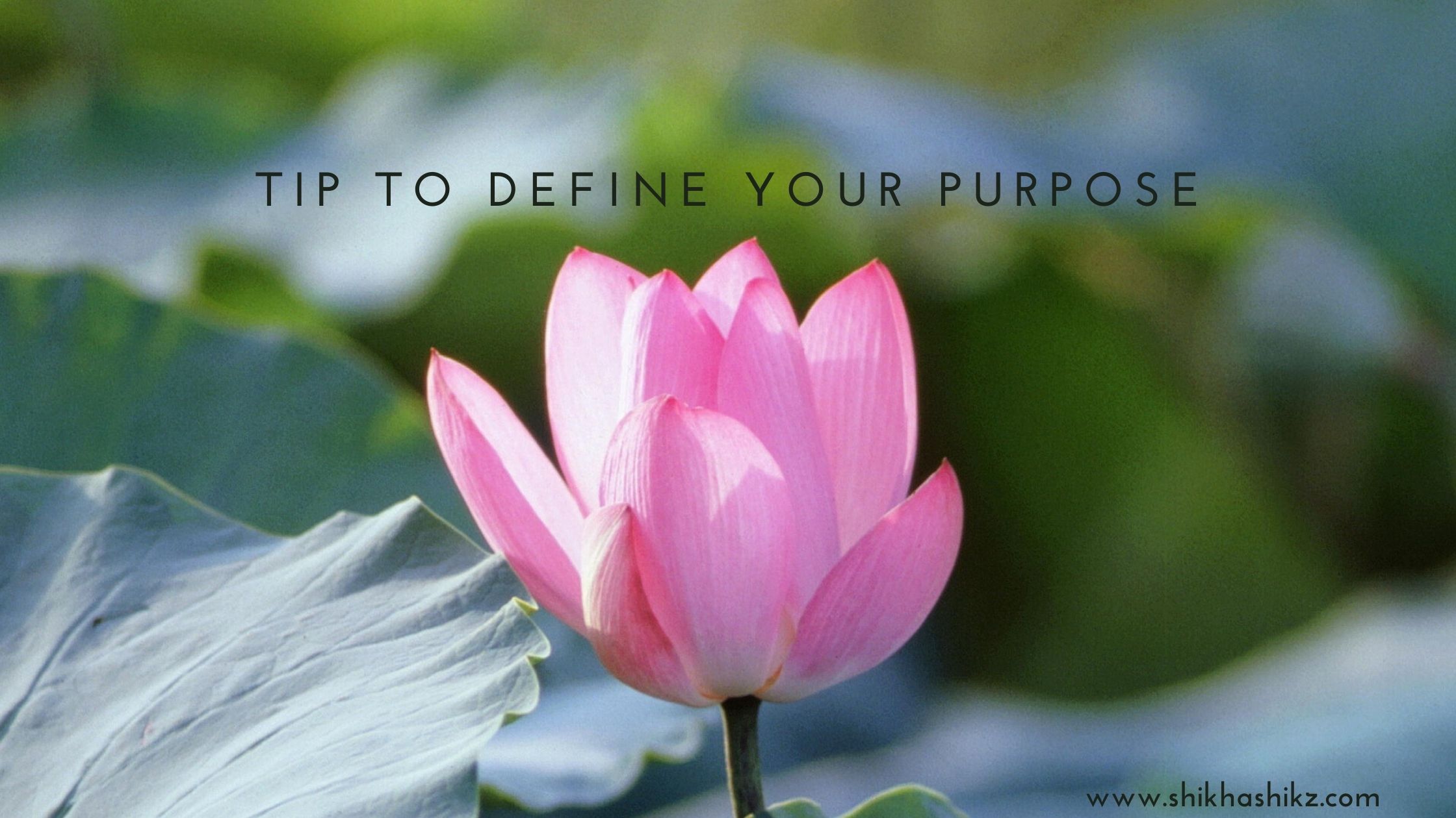 How to Define your Purpose